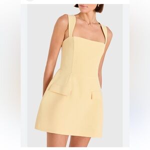 Amanda Uprichard Yellow Jumpsuit